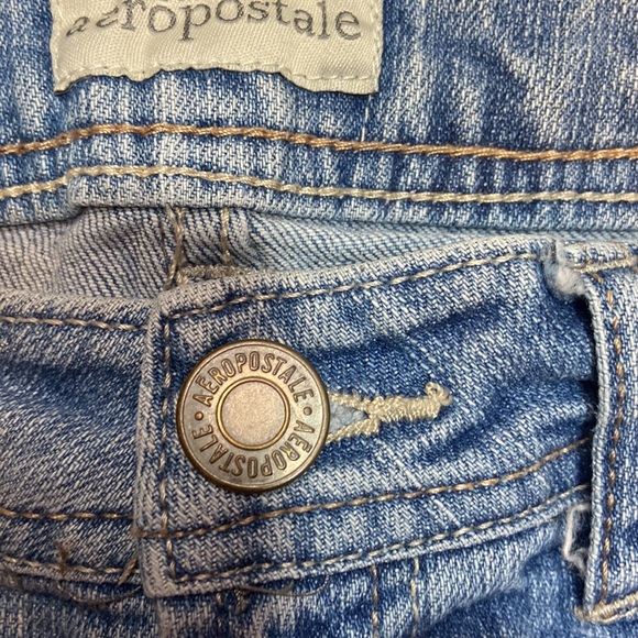 AEROPOSTALE CHELSEA BOOTCUT 1/2 Short Woman’s Jeans 99%Cotton 1%Spandex 3for$15 - Picture 6 of 11